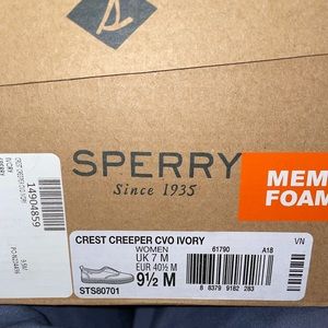 Never worn sperry slip ons.